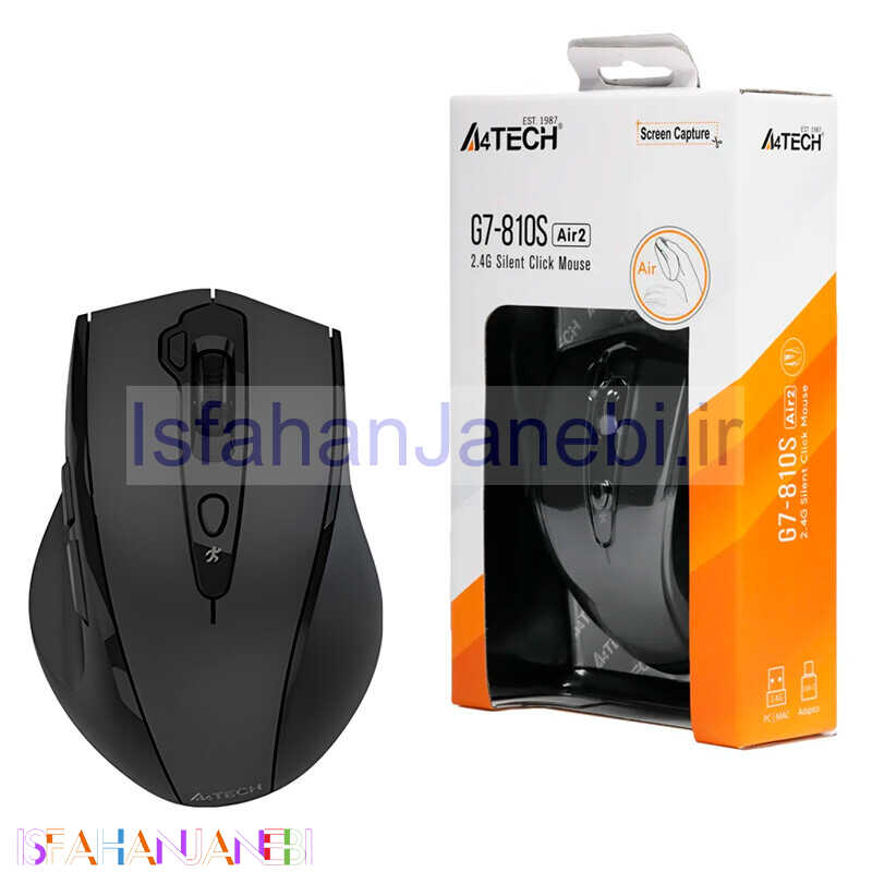 اصفهان جانبی-موس بی سیم ای فورتک G7-810S Air2