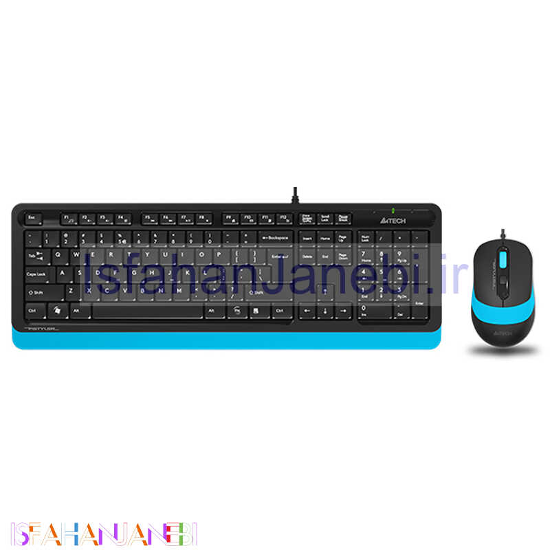 اصفهان جانبی-کیبورد و موس ایفورتک FSTYLER F1010