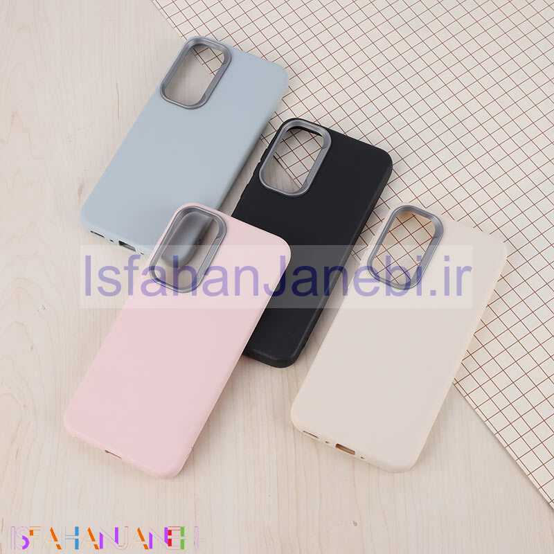 اصفهان جانبی-قاب چرمی ژله ای Leather سامسونگ Galaxy A35