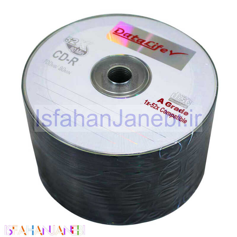 اصفهان جانبی-CD خام دیتالایف DataLife شرینک 50 عددی