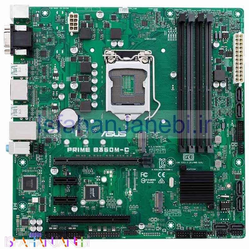 اصفهان جانبی-مادربرد ایسوس PRIME B360M-C DDR4