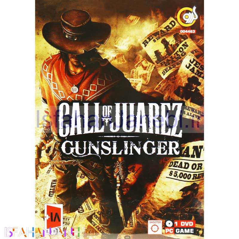 اصفهان جانبی-Call Of Juarez Gunslinger PC 1DVD گردو
