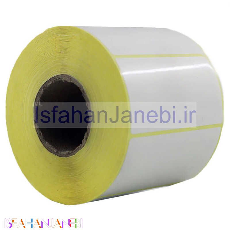 اصفهان جانبی-برچسب پرینتر لیبل زن 75*40 میلی متر 1000 عددی