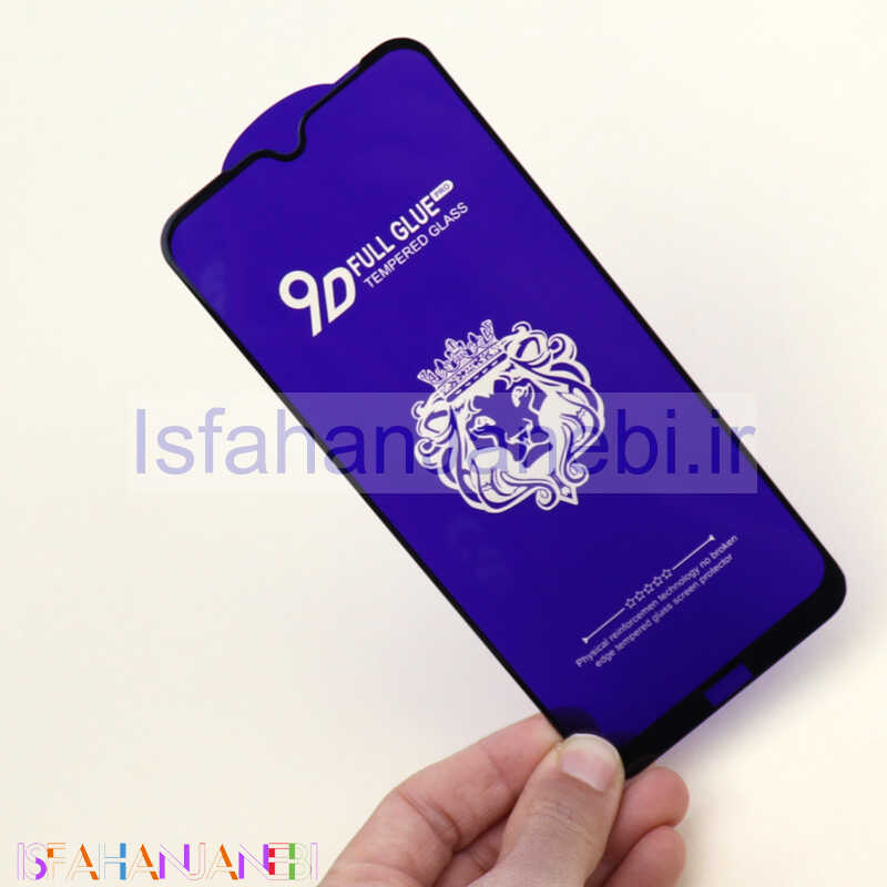 اصفهان جانبی-گلس تمام چسب Lion King شیائومی Xiaomi Redmi Note 8T آبی