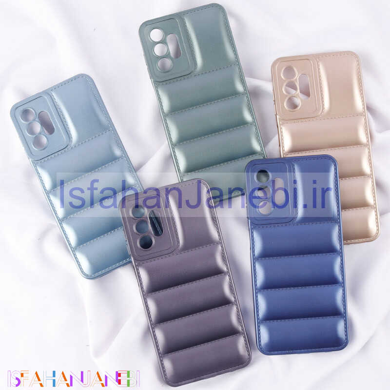 اصفهان جانبی-قاب پافر ژله ای براق محافظ لنزدار Samsung Galaxy A13 4G