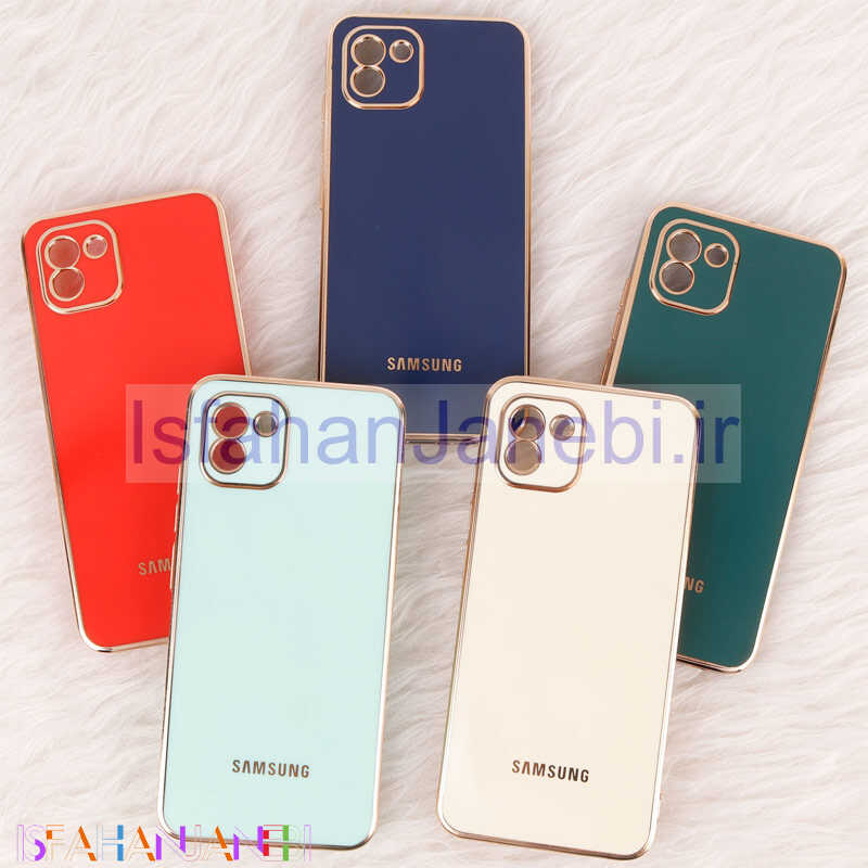 اصفهان جانبی-قاب براق My Case محافظ لنزدار Samsung Galaxy A03