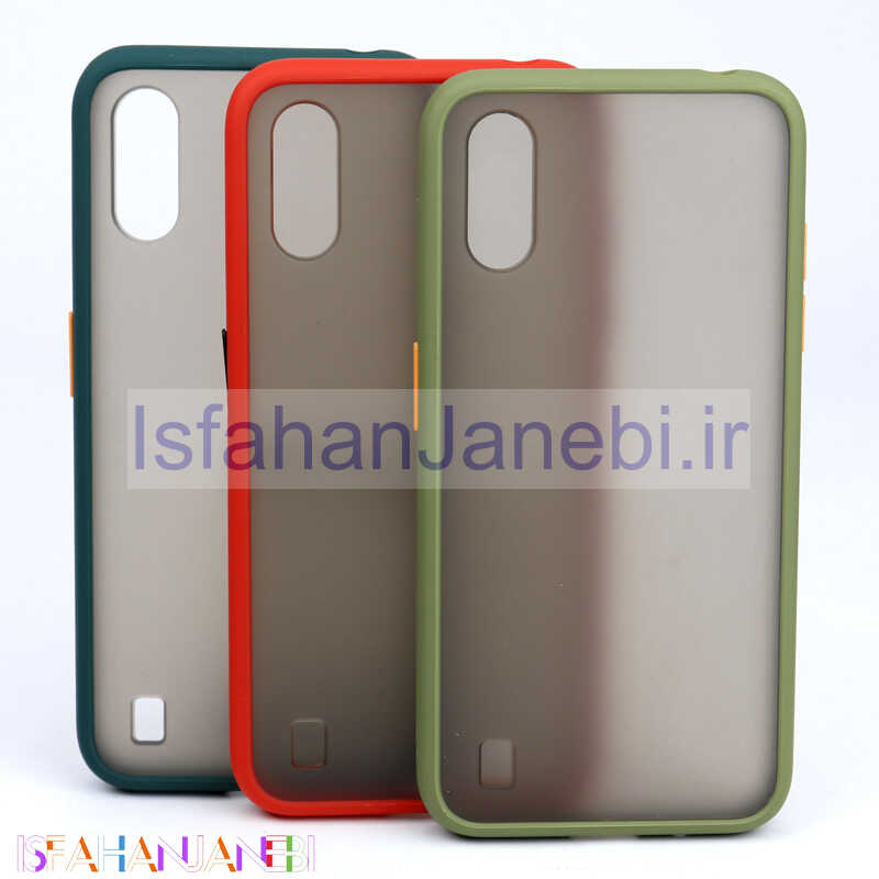 اصفهان جانبی-قاب PC مات Samsung A01 سورمه ای