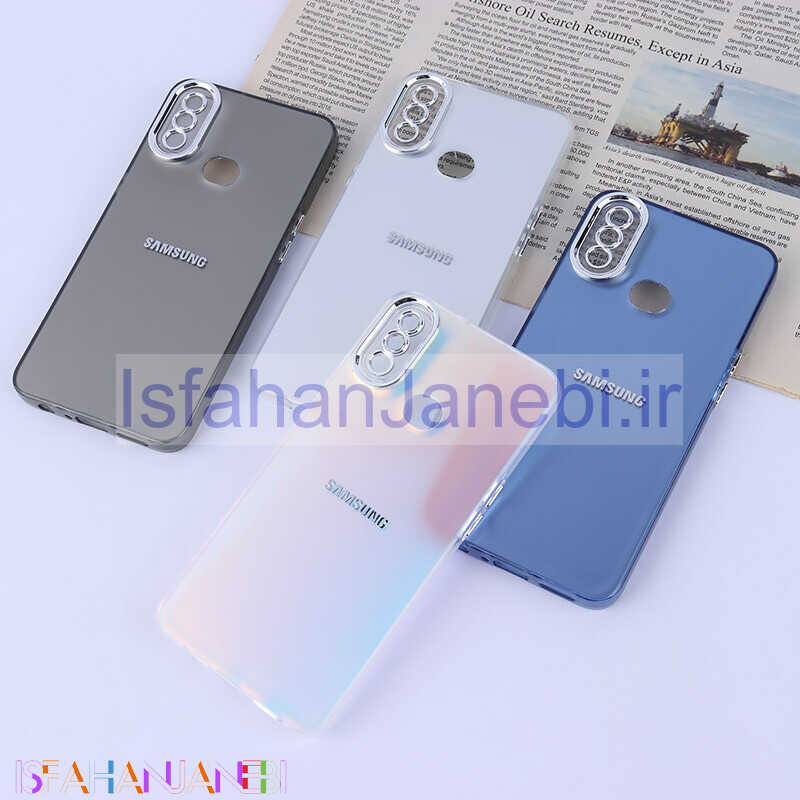 اصفهان جانبی-قاب PC سامسونگ Galaxy A10s براق متال محافظ لنزدار