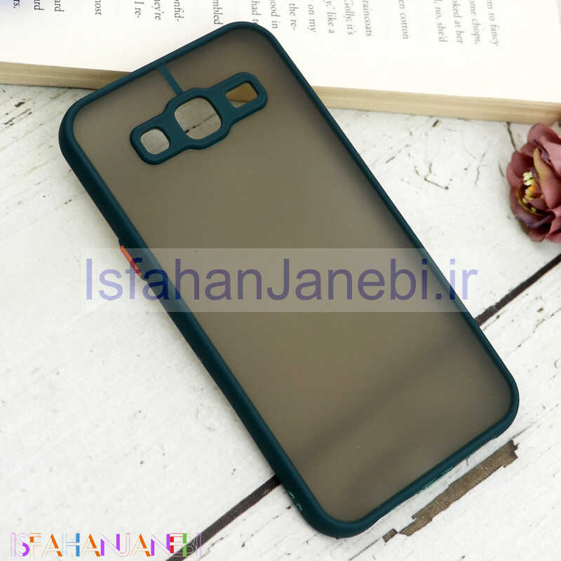 اصفهان جانبی-قاب PC مات محافظ لنز دار Samsung Galaxy J5
