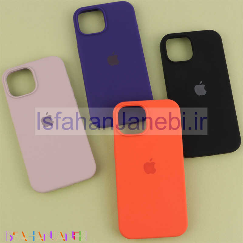 اصفهان جانبی-قاب سیلیکونی اصلی زیربسته آیفون 15
