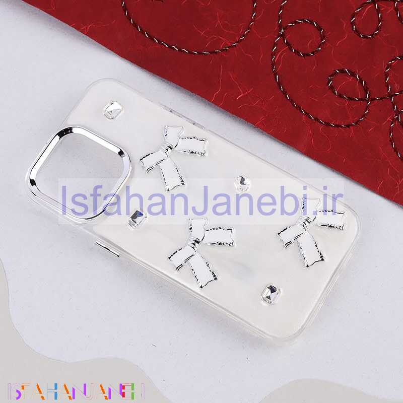 اصفهان جانبی-قاب اکلیلی Vip Max آیفون iPhone 14 Pro Max پاپیونی نگین دار