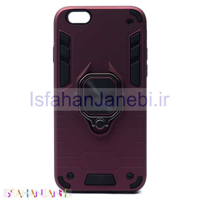 اصفهان جانبی-قاب ضد ضربه هولدر دار Black Panter آیفون iPhone 6/6s