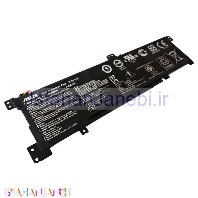 اصفهان جانبی-باتری اورجینال لپ تاپ ایسوس Asus K401 3Cell