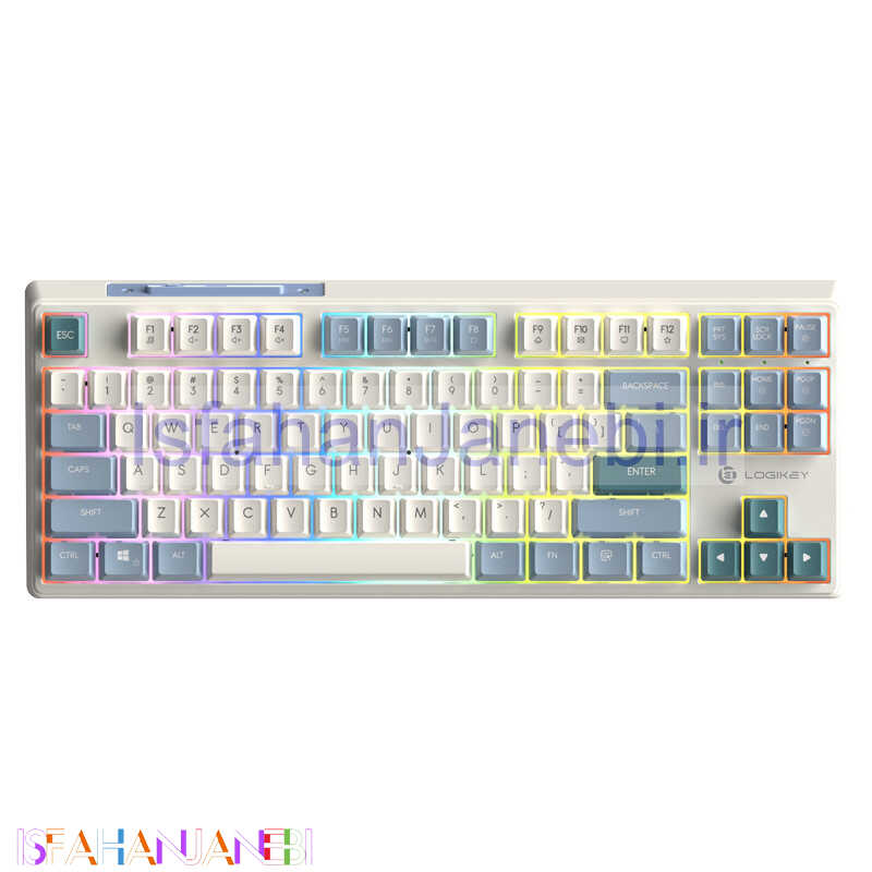 اصفهان جانبی-کیبورد بی سیم گیمینگ لاجی کی K420W
