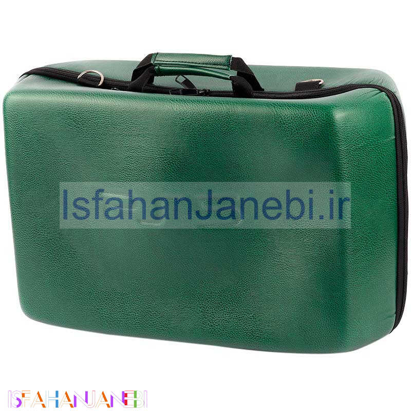 اصفهان جانبی-کیف کنسول بازی PS5 چرمی سبز تیره