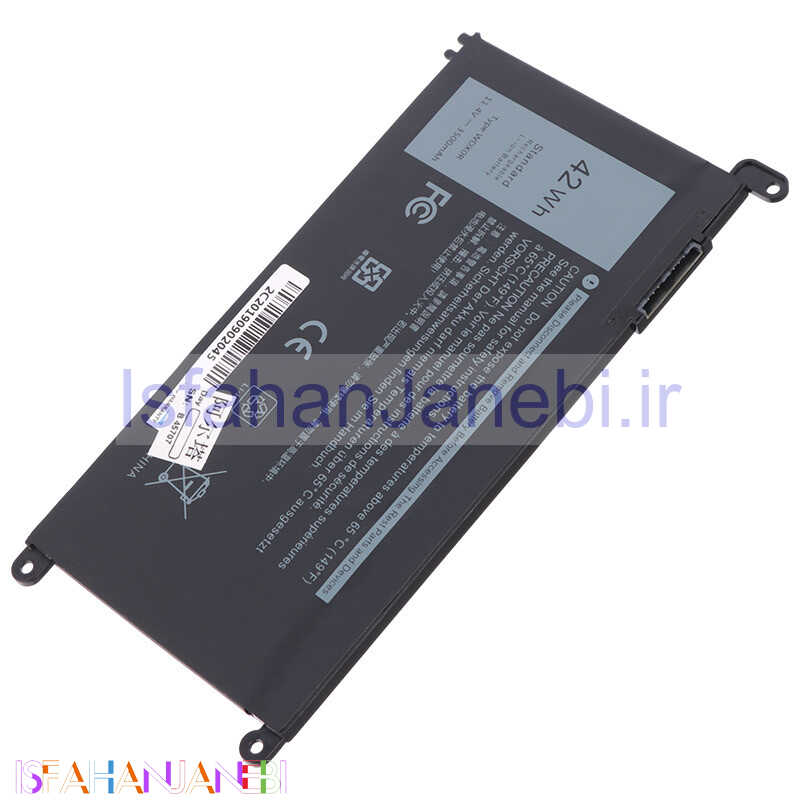 اصفهان جانبی-باتری لپ تاپ دل Dell WDXOR 3Cell