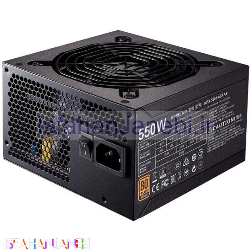 اصفهان جانبی-پاور کولر مستر Cooler Master MWE Bronze 550W