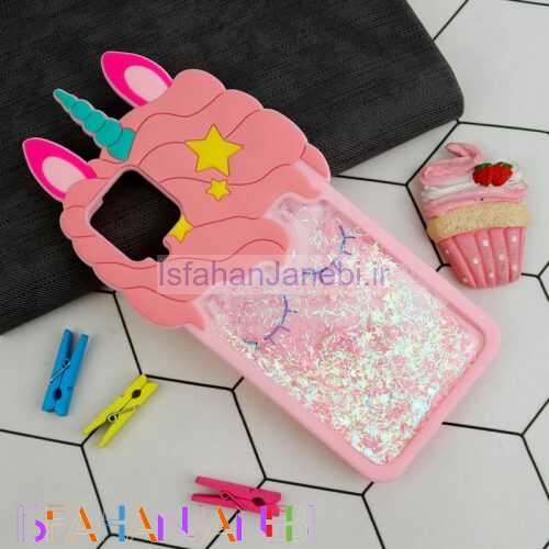 اصفهان جانبی-قاب سیلیکونی آکواریومی یونیکورن Samsung Galaxy A12
