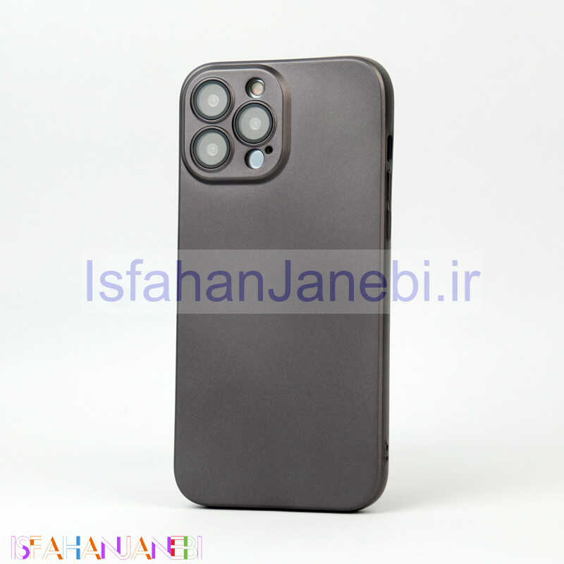 اصفهان جانبی-قاب براق محافظ لنز شیشه ای iPhone 13 Pro Max