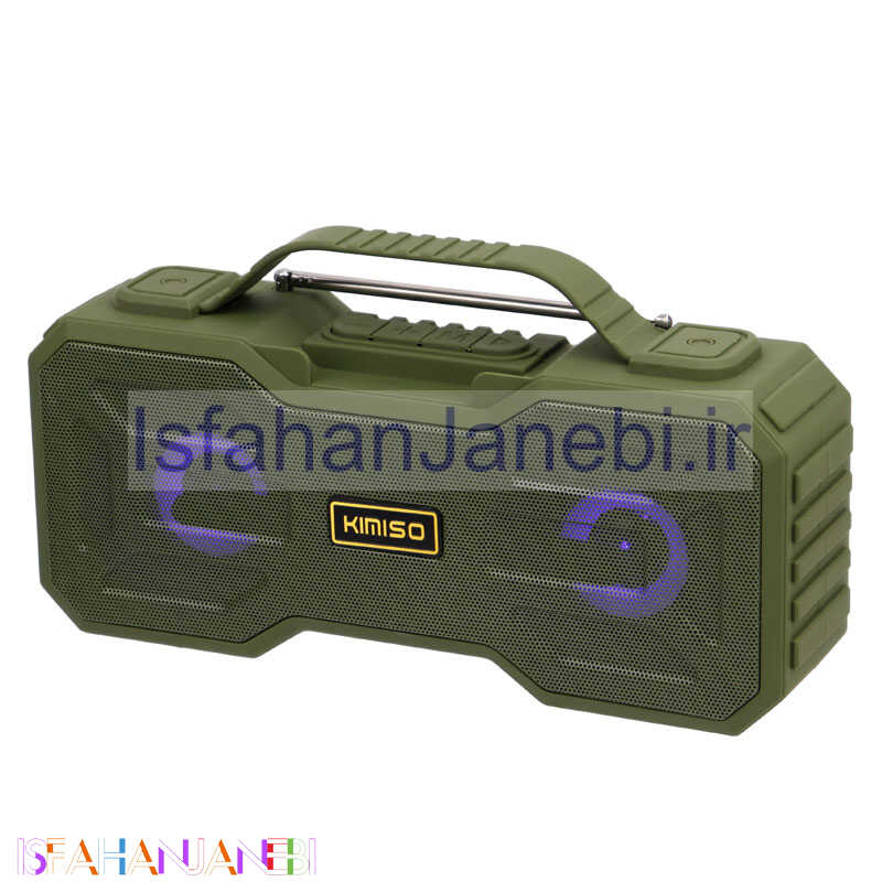 اصفهان جانبی-اسپیکر بلوتوثی رم و فلش خور Kimiso KMS-301