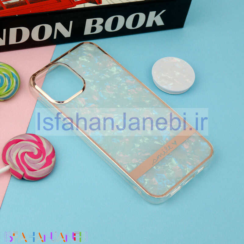 اصفهان جانبی-قاب IMD یخی گلدلاین + پاپ سوکت iPhone 12 Pro Max
