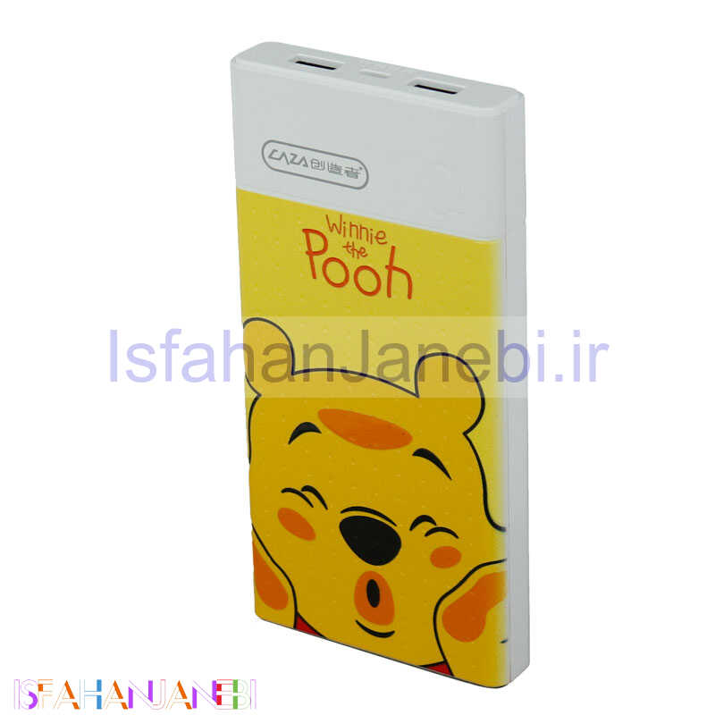 اصفهان جانبی-پاوربانک فست شارژ 10000 کی زا طرحدار Caza N02