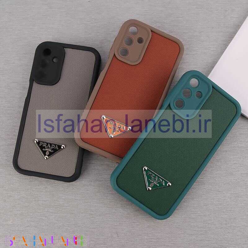 اصفهان جانبی-قاب کبریتی سولید Prada سامسونگ Galaxy A15 محافظ لنزدار