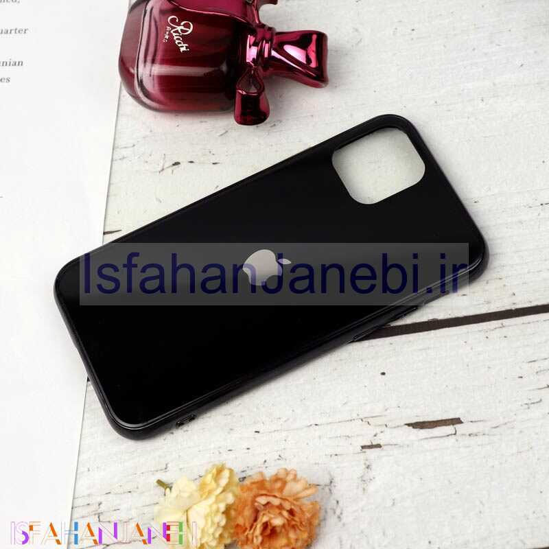 اصفهان جانبی-قاب My Case پشت گلسی iPhone 11 Pro مشکی