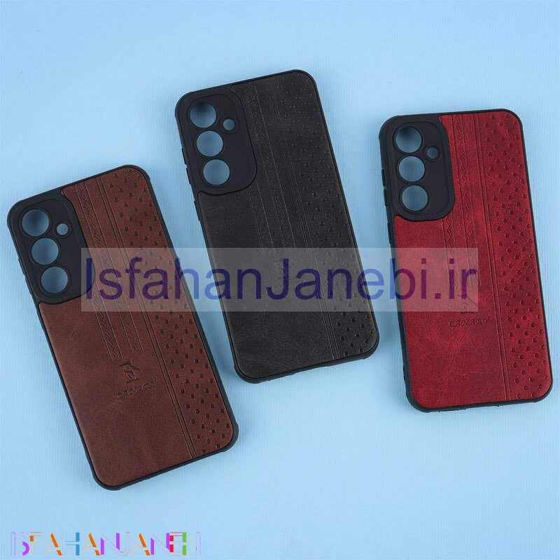 اصفهان جانبی-قاب چرمی Canary سامسونگ Galaxy S23 FE 5G محافظ لنزدار