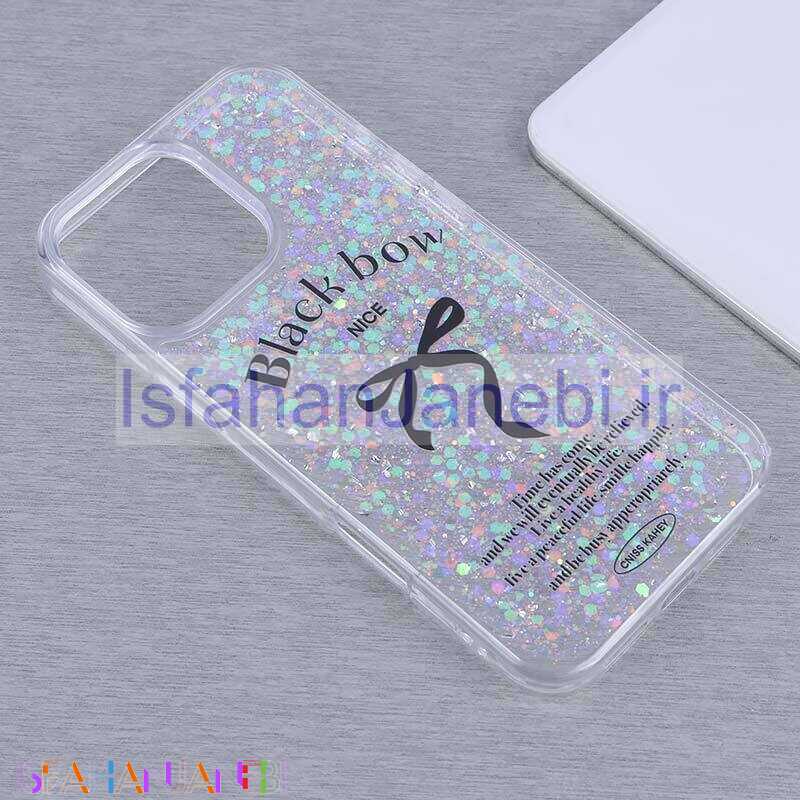 اصفهان جانبی-قاب اکلیلی Black Bow Nice آیفون iPhone 16 Pro Max