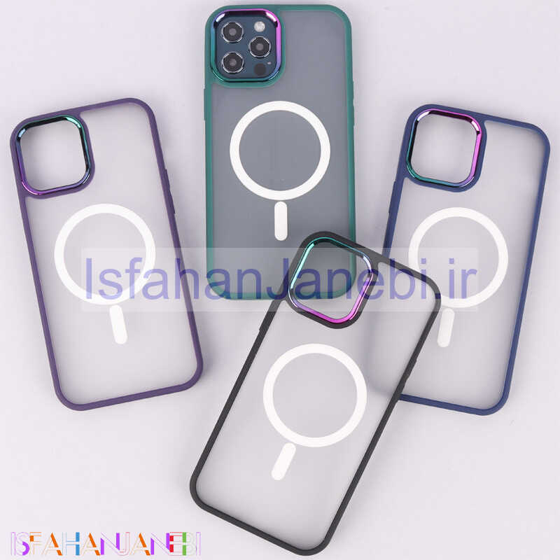 اصفهان جانبی-قاب شفاف Design Case مگ سیف iPhone 12 Pro Max