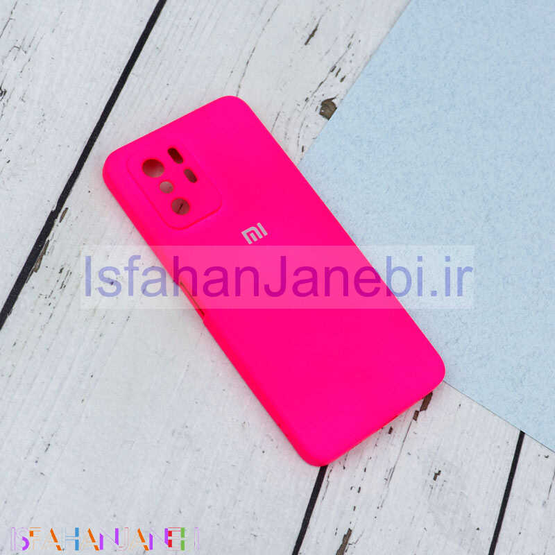 اصفهان جانبی-قاب سیلیکونی معمولی محافظ لنزدار Xiaomi Poco X3 GT