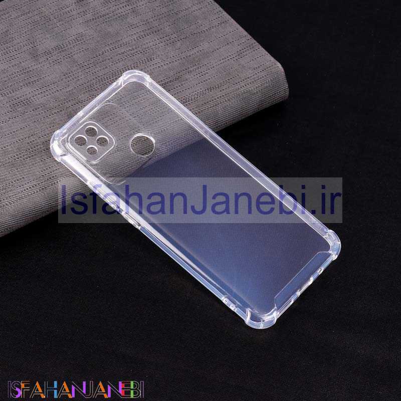 اصفهان جانبی-قاب ژله ای ضربه گیر بی رنگ محافظ لنزدار Xiaomi Redmi 9C