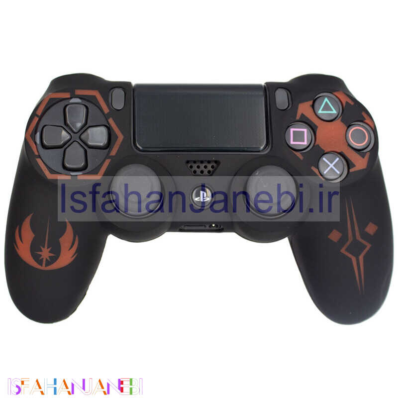 اصفهان جانبی-روکش دسته بازی PS4 طرح جنگ ستارگان مشکی قرمز