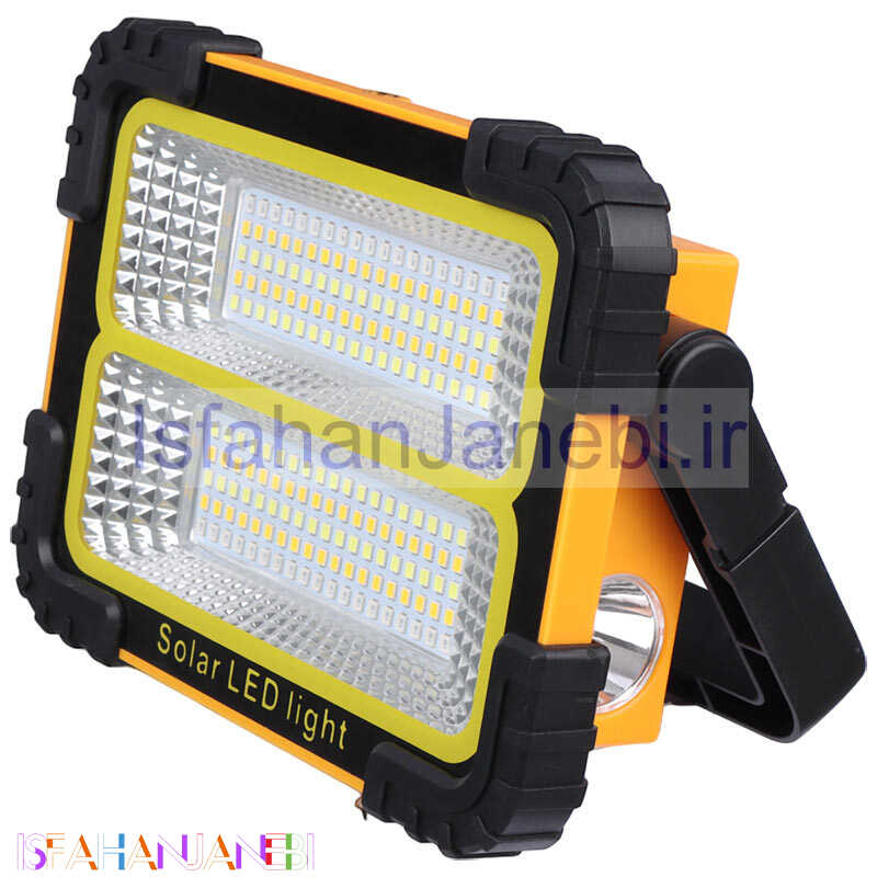 اصفهان جانبی-پروژکتور سیار شارژی و پاور بانک خورشیدی 883 Solar LED Light