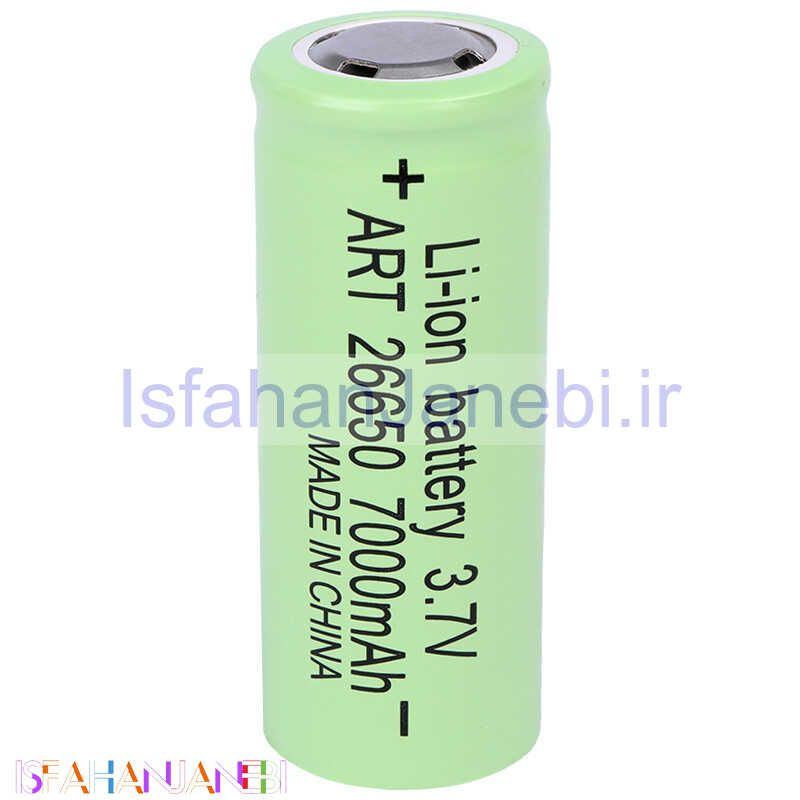 اصفهان جانبی-باتری لیتیوم استوانه ای Art 26650 7000mAh
