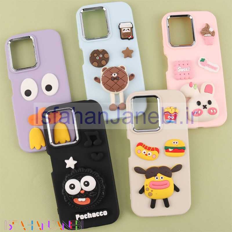اصفهان جانبی-قاب Fashion Case شیائومی Redmi Note 12 4G طرح برجسته
