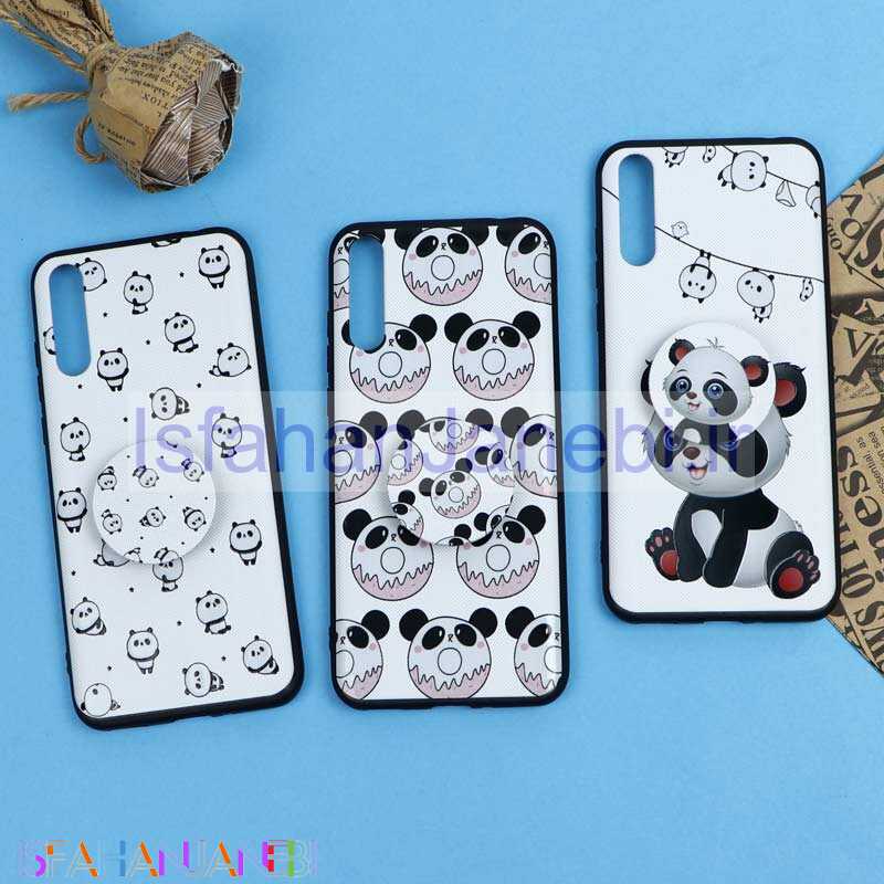 اصفهان جانبی-قاب فانتزی برجسته + پاپ سوکت طرح پاندا هواوی Y8p سری D