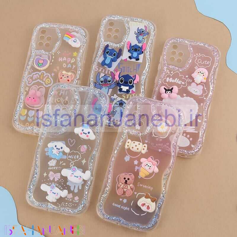 اصفهان جانبی-قاب شاینی سامسونگ Galaxy A51 4G عروسکی محافظ لنزدار