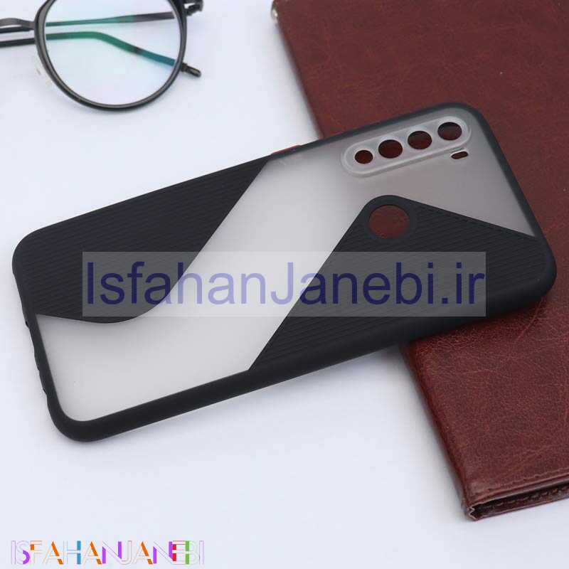 اصفهان جانبی-قاب PC مات طرح S محافظ لنز دار Xiaomi Redmi Note 8