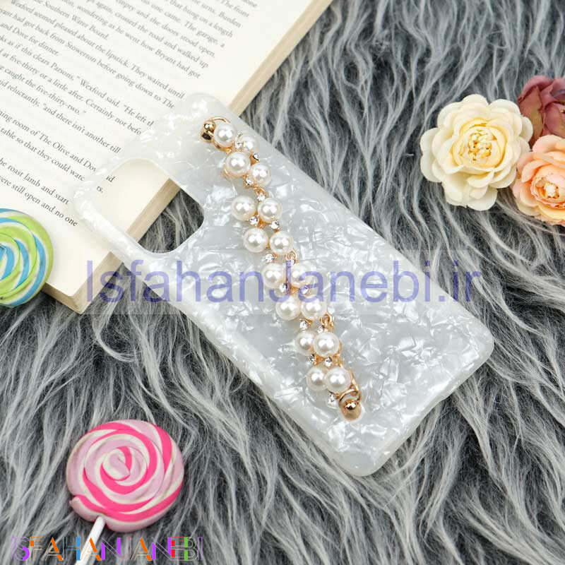 اصفهان جانبی-قاب ماربل هولدر دستی مرواریدی Xiaomi Poco F3