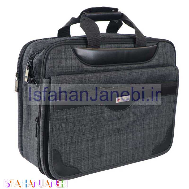 اصفهان جانبی-کیف لپ تاپ دوشی Pierre Cardin کد 119