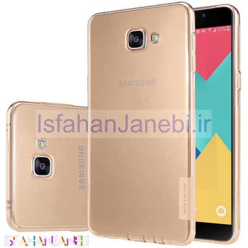 اصفهان جانبی-قاب اورجینال ژله ای شفاف Nature نیلکین Samsung A9