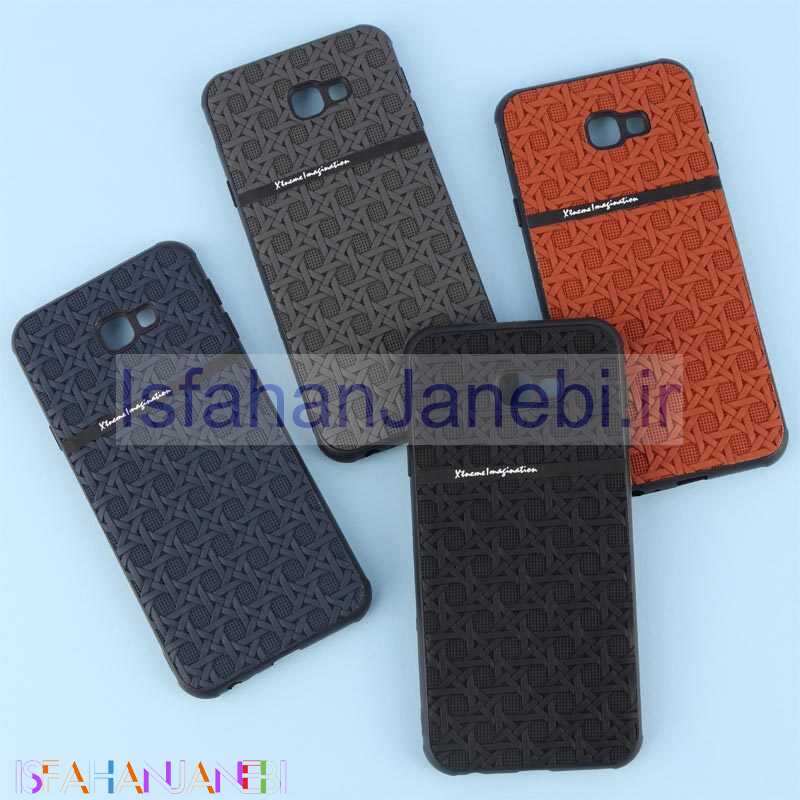 اصفهان جانبی-قاب ژله ای سامسونگ Galaxy J4 Plus طرح حصیری محافظ لنزدار Pro Camera