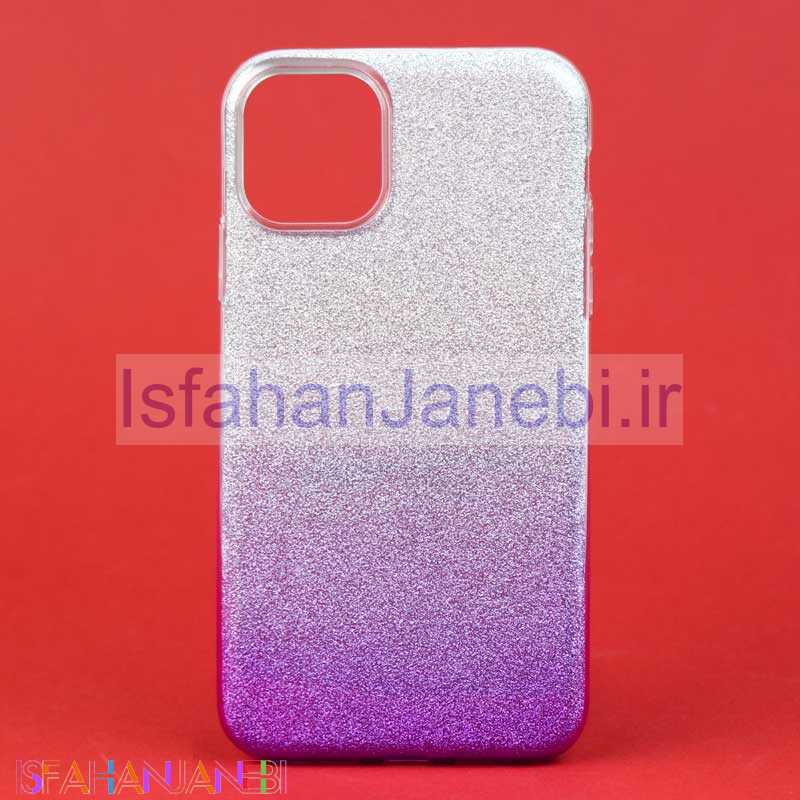 اصفهان جانبی-قاب اکلیلی iPhone 11 Pro Max سفید بنفش