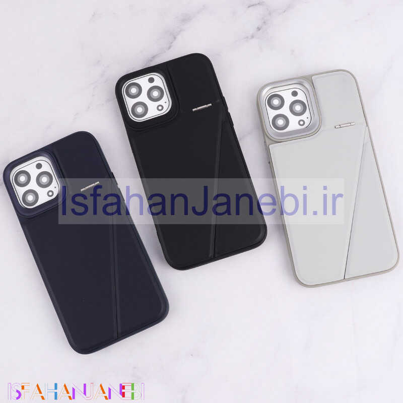 اصفهان جانبی-قاب چرم Classic آیفون iPhone 13 Pro Max استندشو