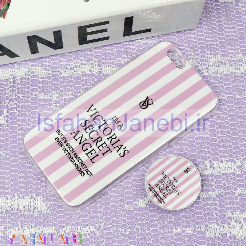 اصفهان جانبی-قاب سوپر IMD دور شفاف پاپ سوکت دار iPhone 6/6s ویکتوریا