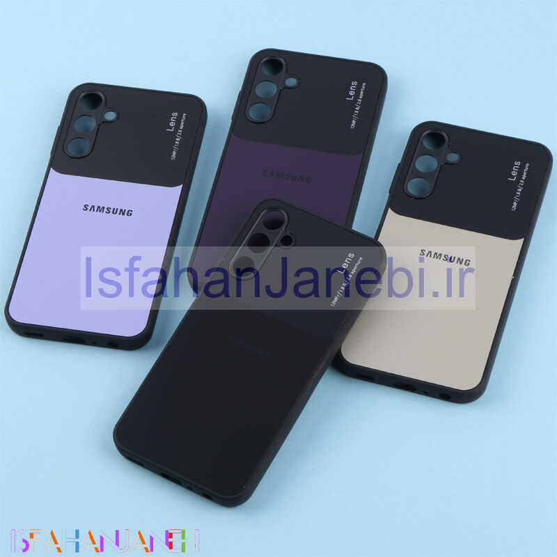 اصفهان جانبی-قاب PVD دو رنگ محافظ لنزدار Samsung Galaxy A25