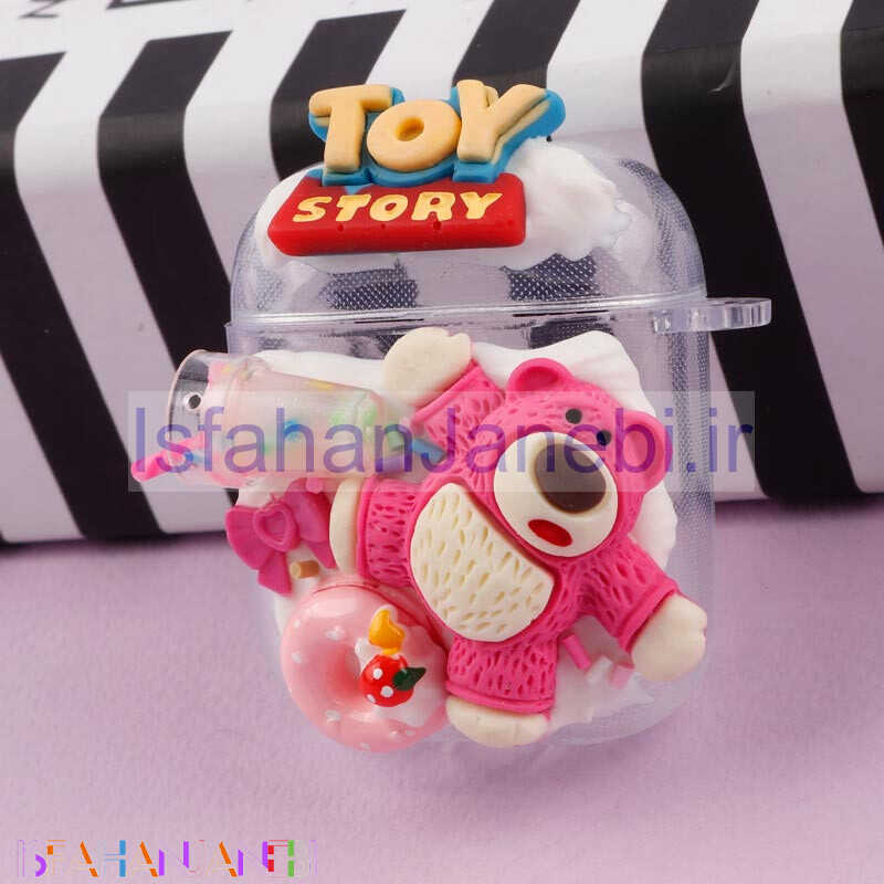 اصفهان جانبی-محافظ عروسکی برجسته AirPods 1/2