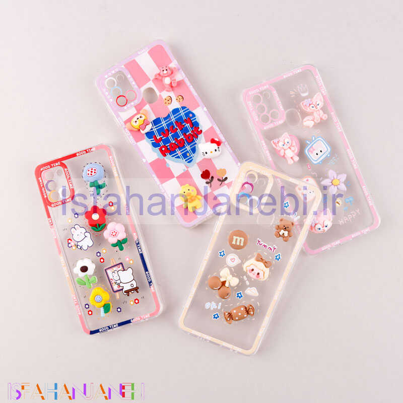 اصفهان جانبی-قاب عروسکی برجسته Good Time محافظ لنزدار Samsung Galaxy A21s